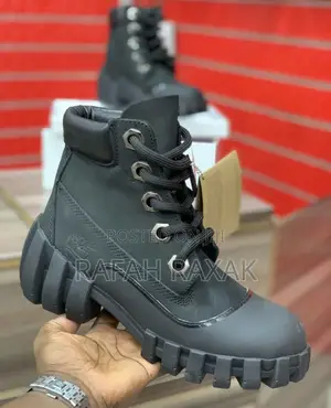 Black Timberland X Humberto Leon Future 73 6 Inch Boots