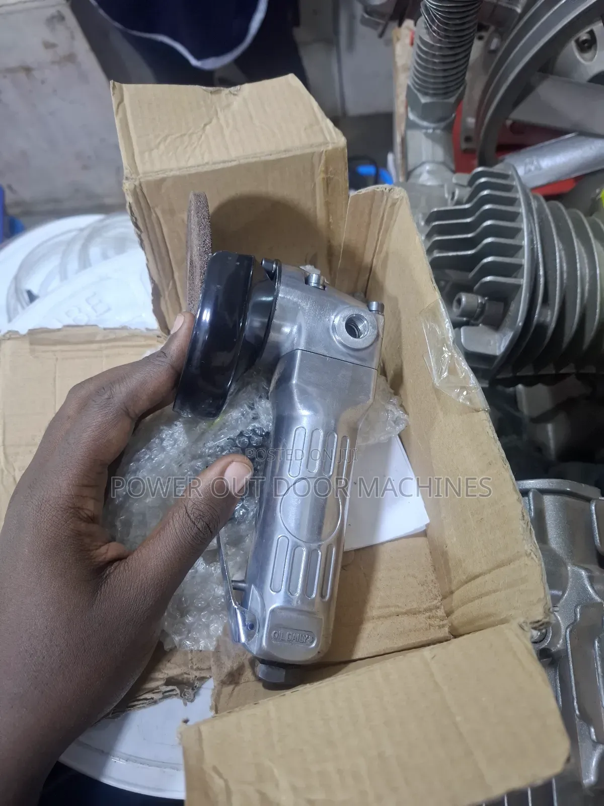 Air Pneumatic Pressure Angle Grinder