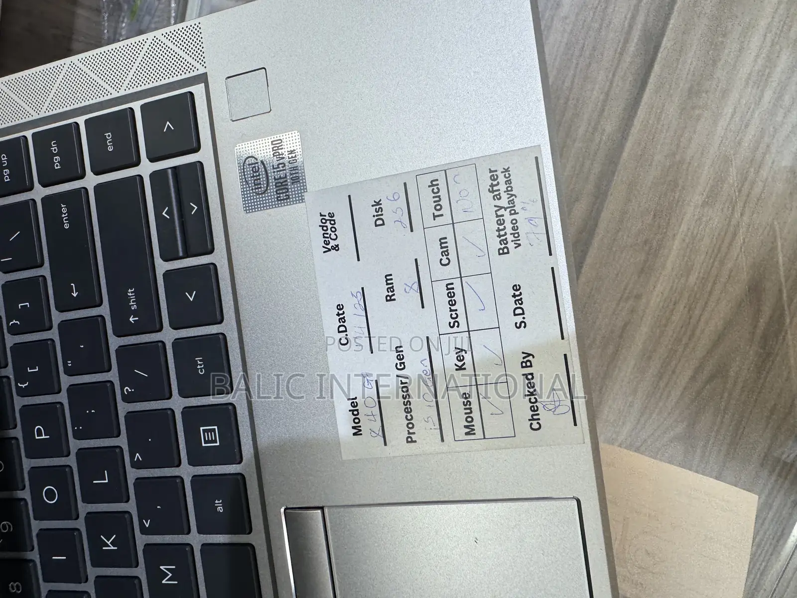 Laptop HP EliteBook 840 G7 16GB Intel Core I5 SSD 512GB
