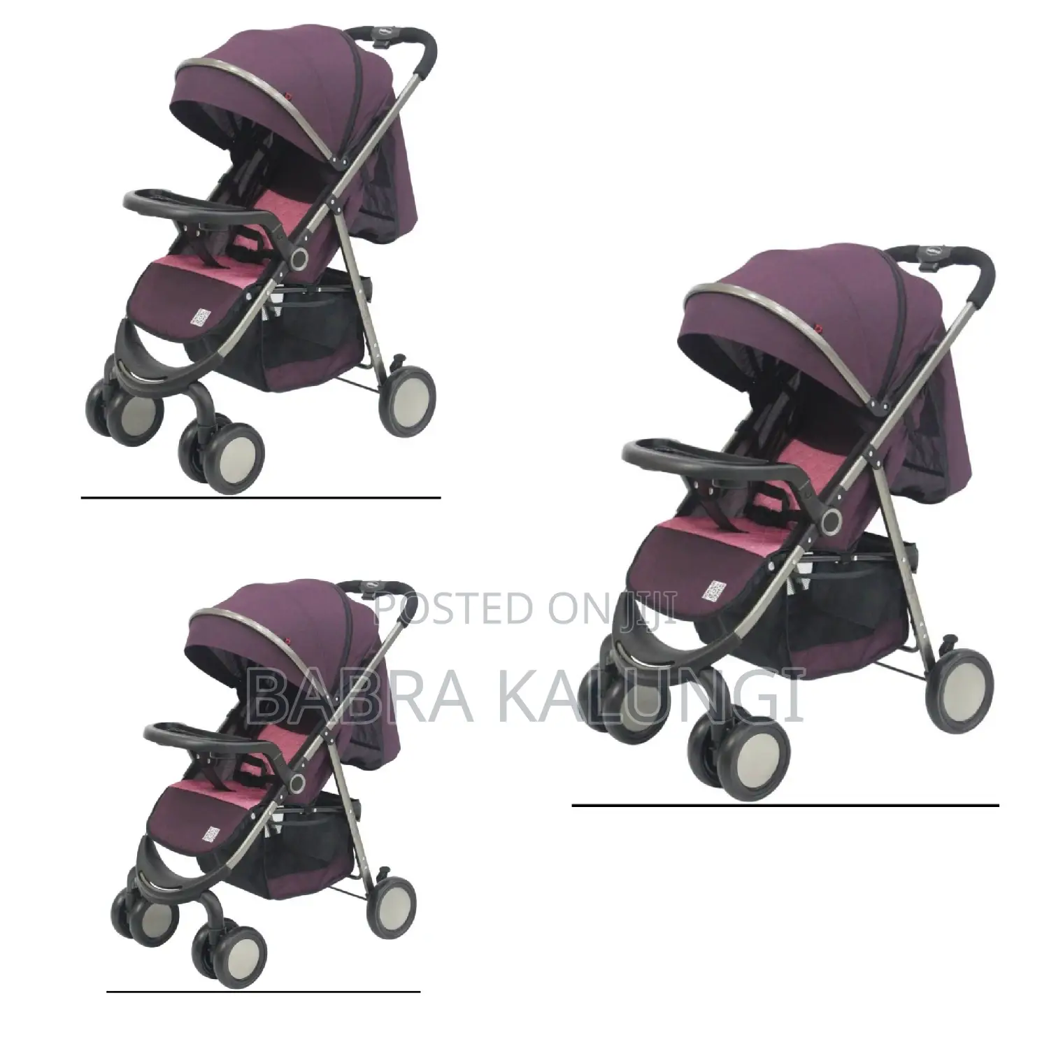 Four Wheeled Multifunctional Baby Stroller