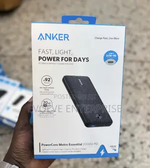 Anker Powercore Metro Essential 20000 Pd Power Bank