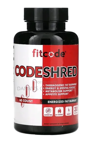 Codeshred Thermogenic Fat Burner, 60 Capsules