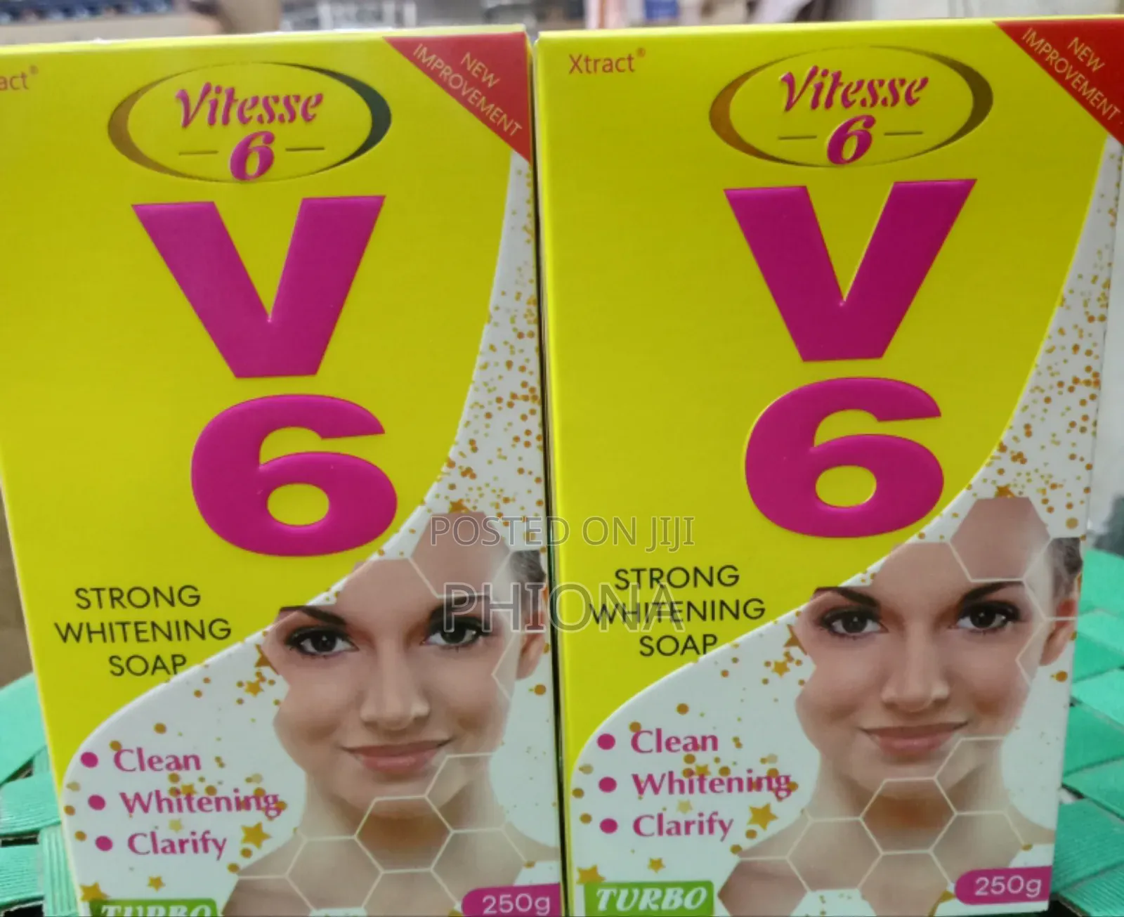V6 Whitening Soap