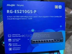 Ruijie Reyee Rg-Es210gs-P 8port Poe and Gigabit