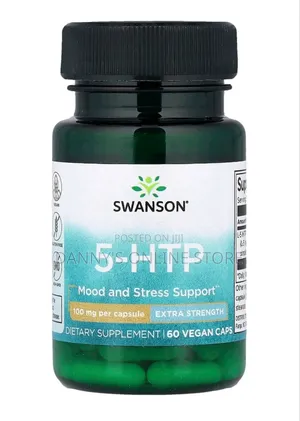 5 HTP Extra Strength, 100mg, 60 Capsules