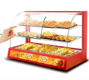 Metal Electric Glass Food Warmer