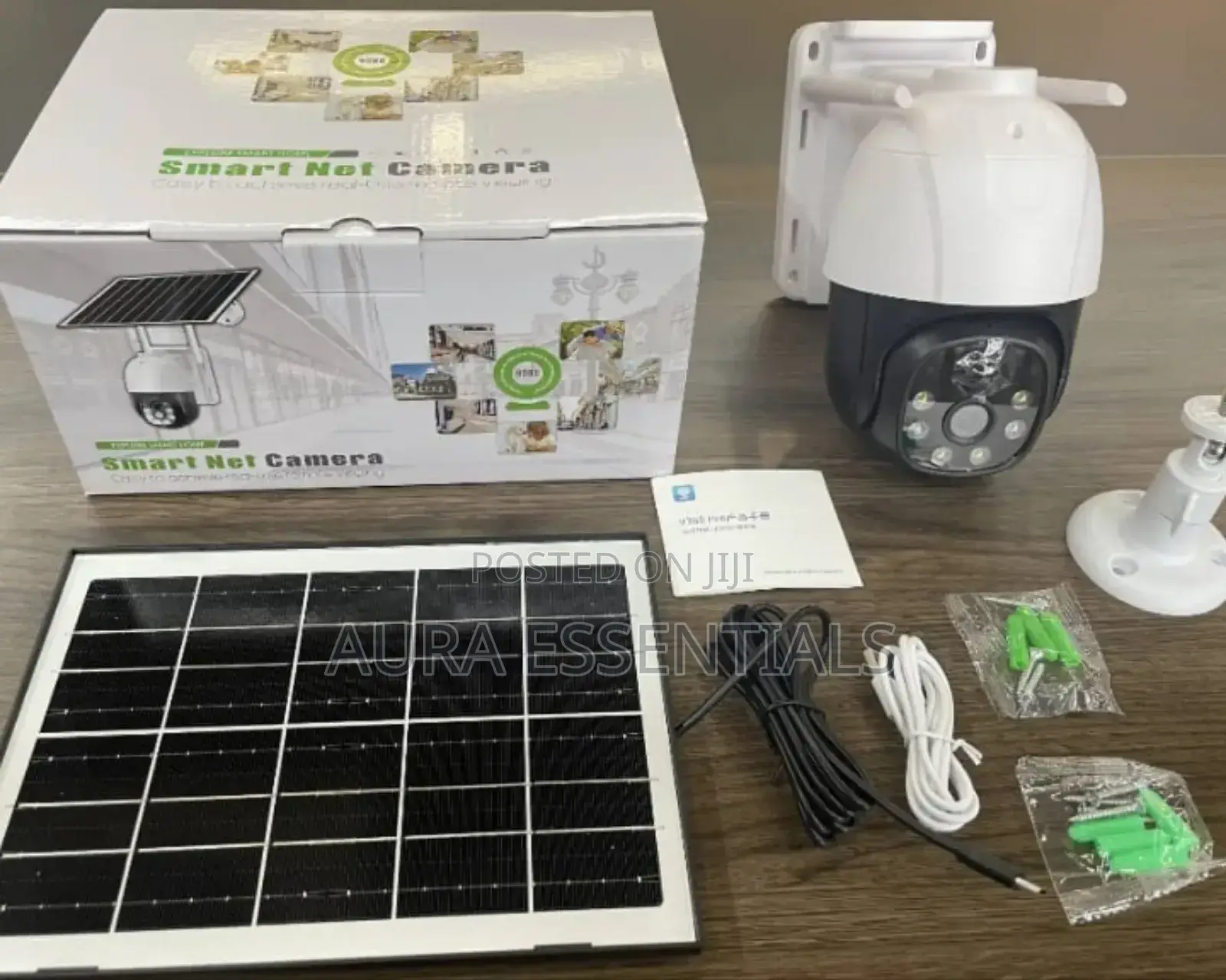 V380pro 4mp Full Colour Solar Panels Camera