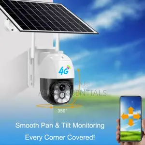 V380pro 4mp Full Colour Solar Panels Camera