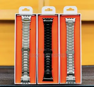 Apple Watch Metallic Strap Band