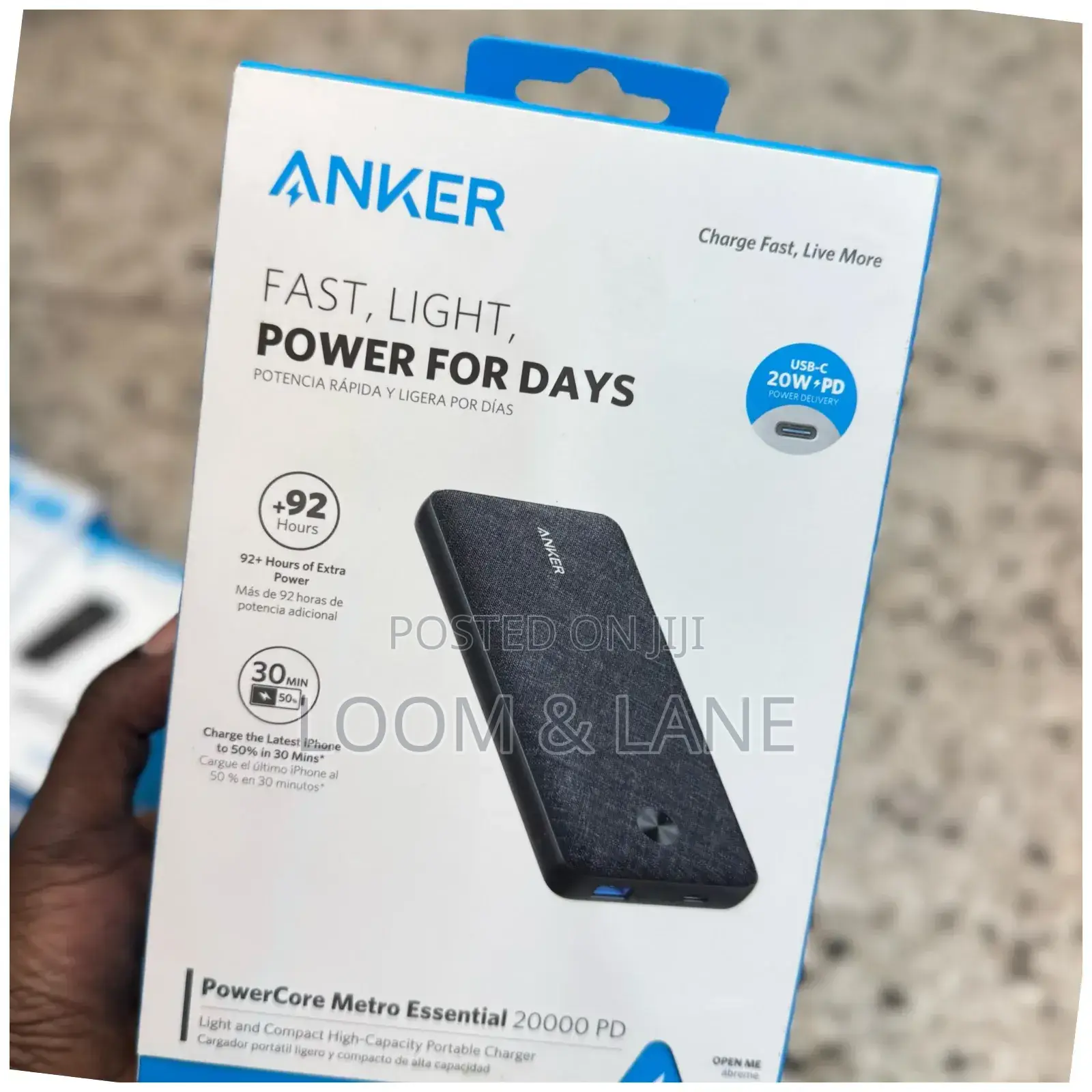 Anker Powercore Metro Essential 20000 Pd