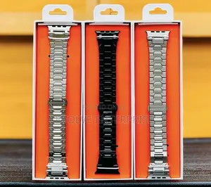 Apple Watch Metallic Strap Band