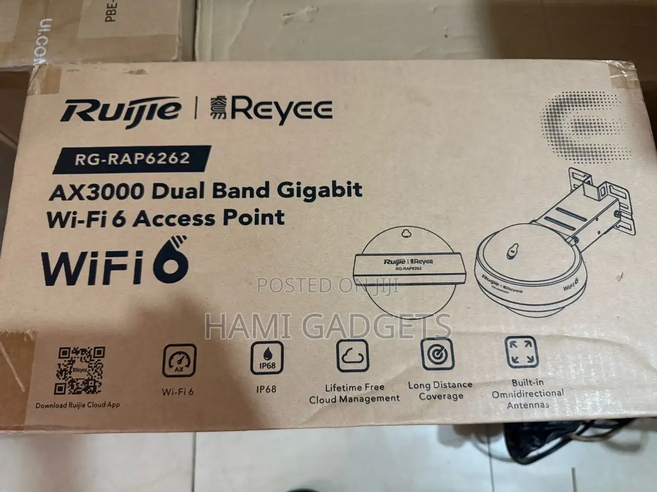 Ruijie Reyee Rg-Rap6262 Ax3000wifi6 Access Point
