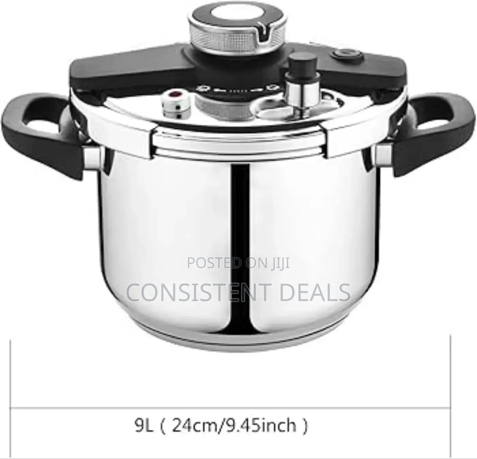 Knob Type Stainless Steel Pressure Cooker