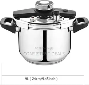 Knob Type Stainless Steel Pressure Cooker