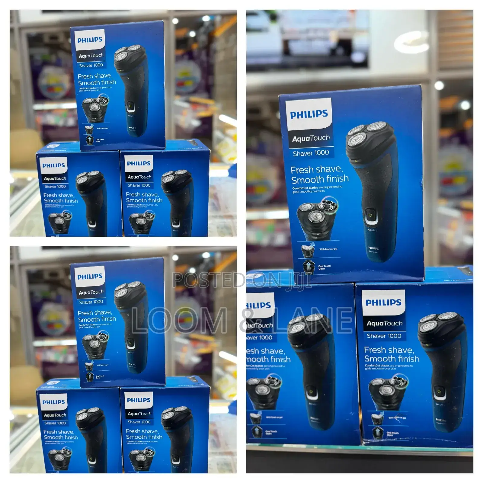 Philips Aqua 1000 One Touch Open Cordless Smooth Shaver