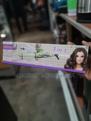 Mino 3 in 1 Hair Curler Straightener
