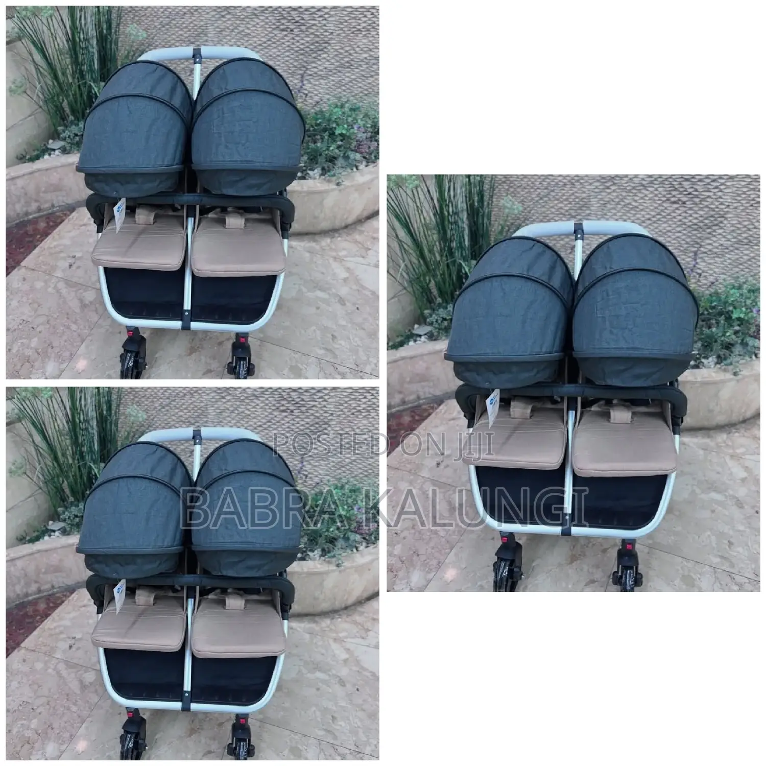 A Twin Baby Stroller,