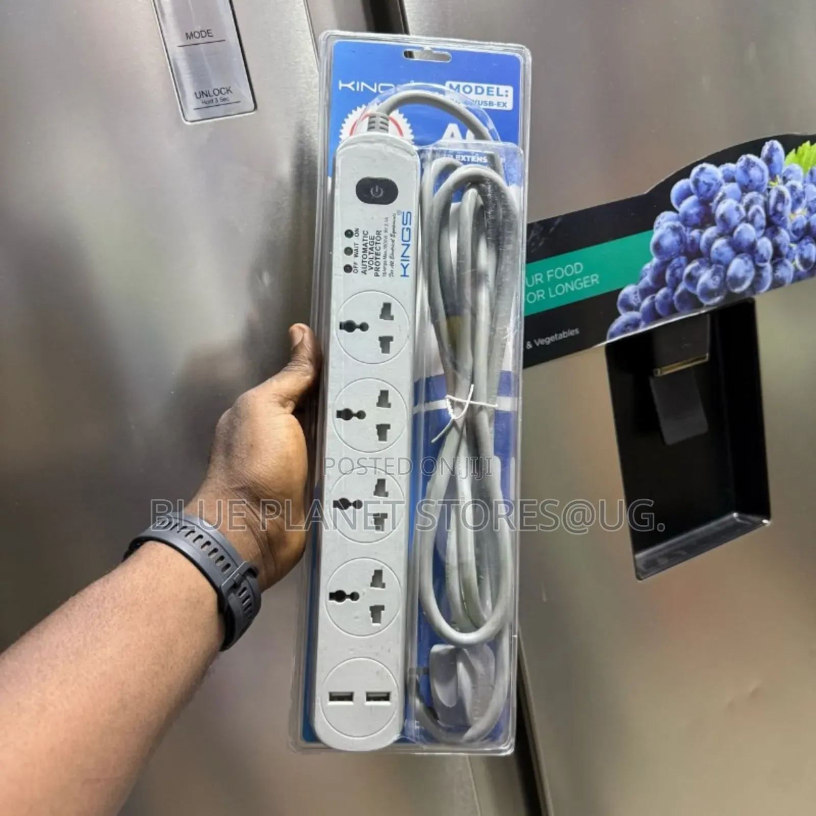 Kings Power Extensions With Usb || 16amps/5v || Max.:.3500w