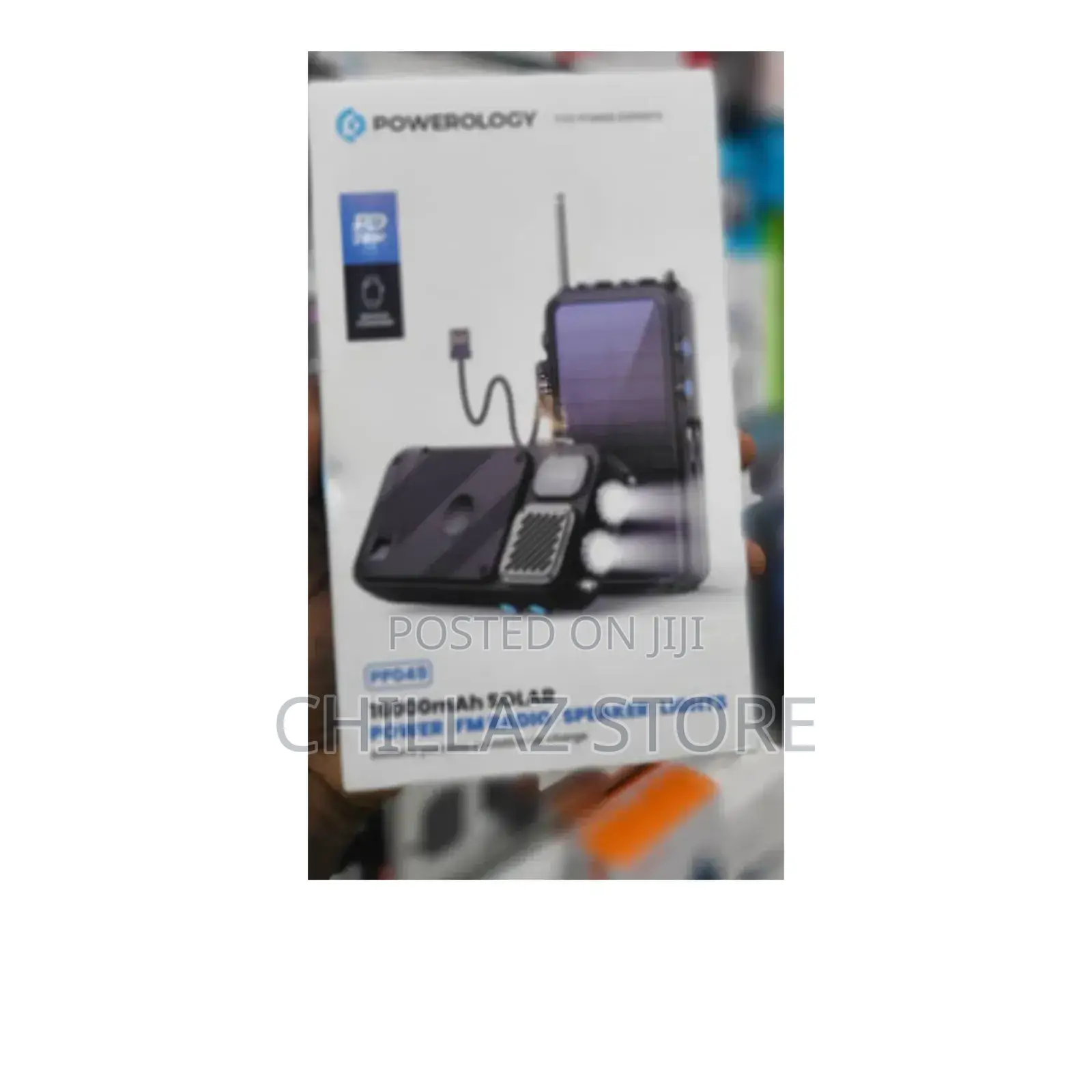 Powerology Solar Power Bank.