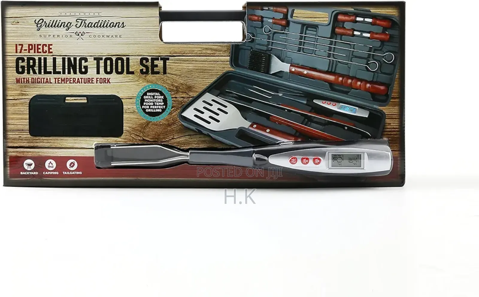 Grilling Traditions 17-Piece Grilling Tool Set