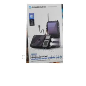 Powerology Solar Power Bank.