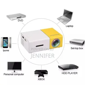 Mini Led Projector White Yellow