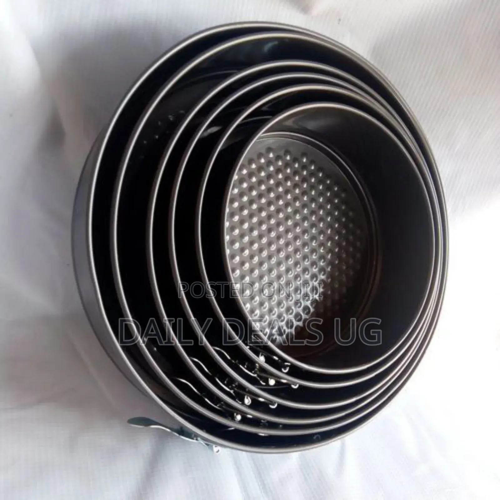 Round Shapes Cake Mold Baking Pan Set of 6pcs