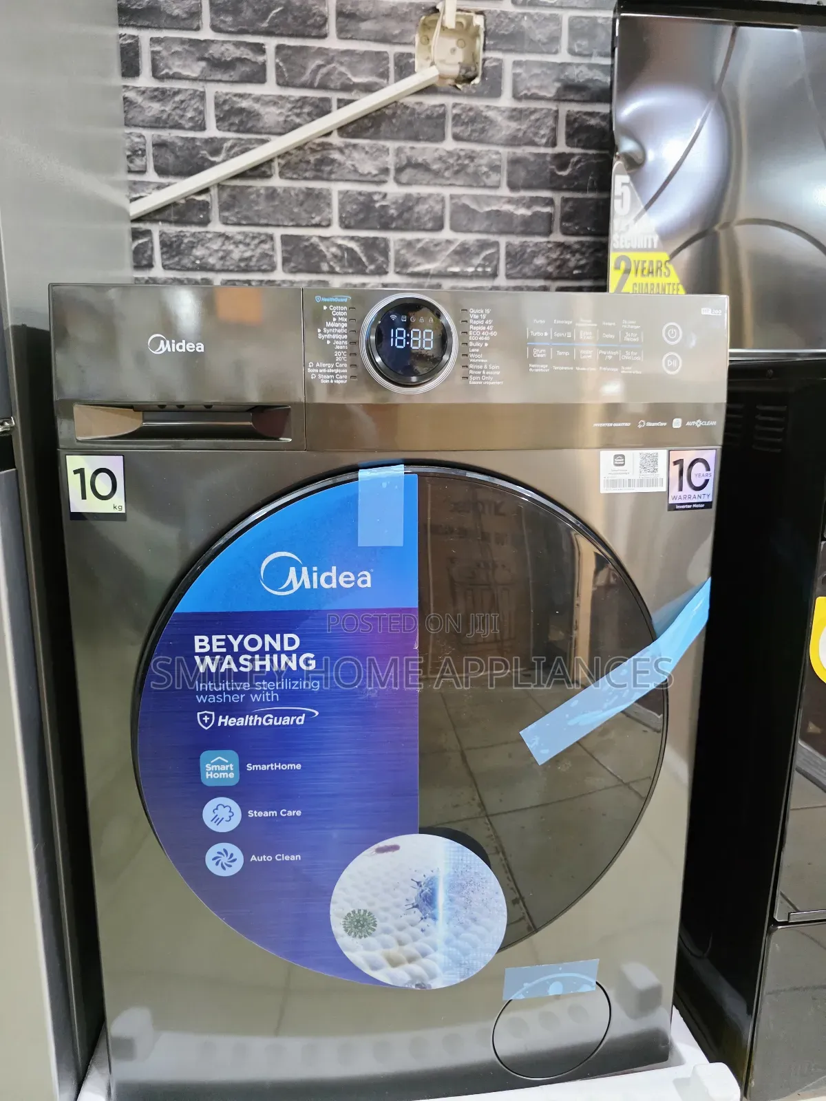 Midea Frontloader Fully Automatic 10kgs Washing Machine