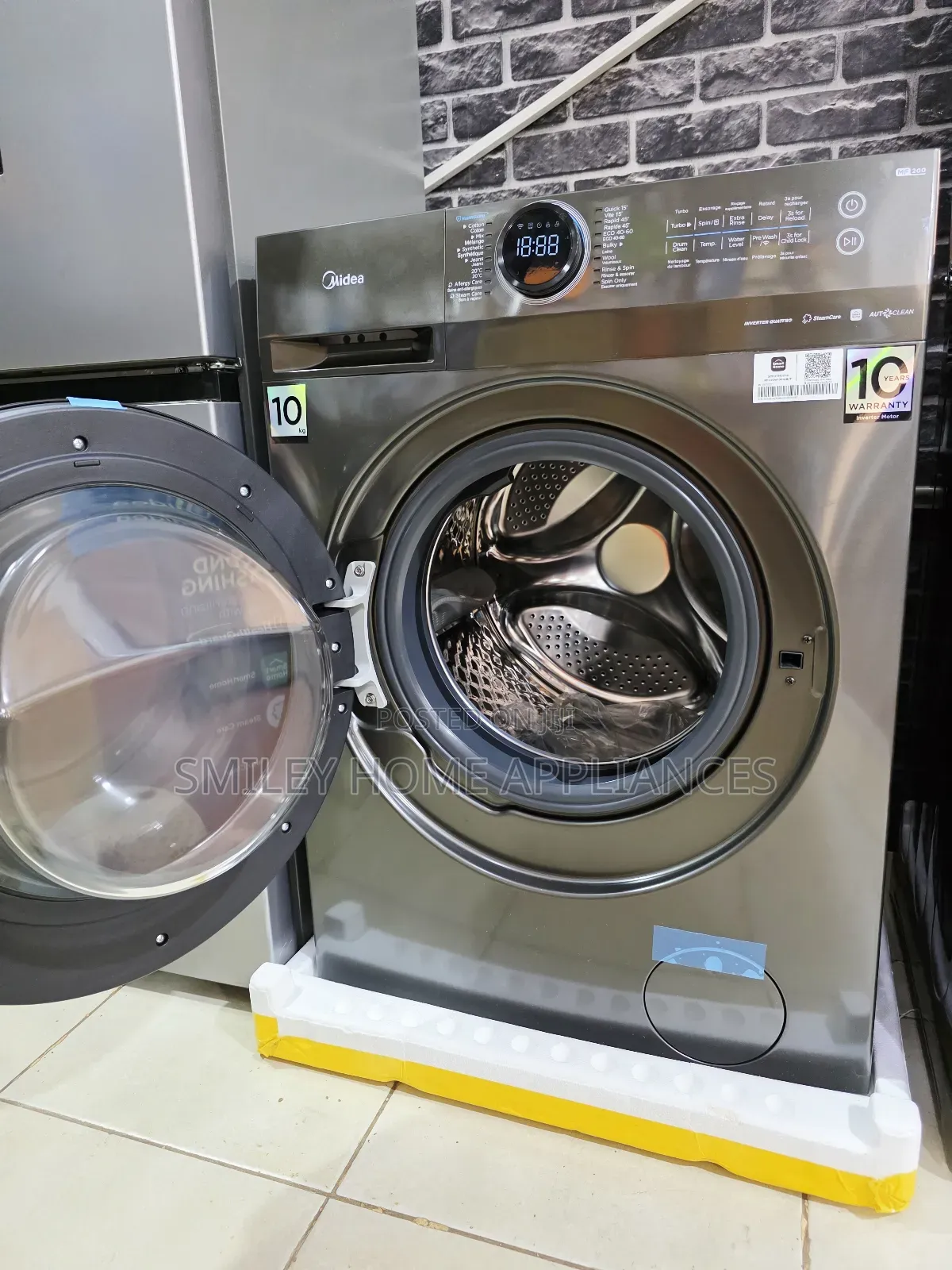 Midea Frontloader Fully Automatic 10kgs Washing Machine