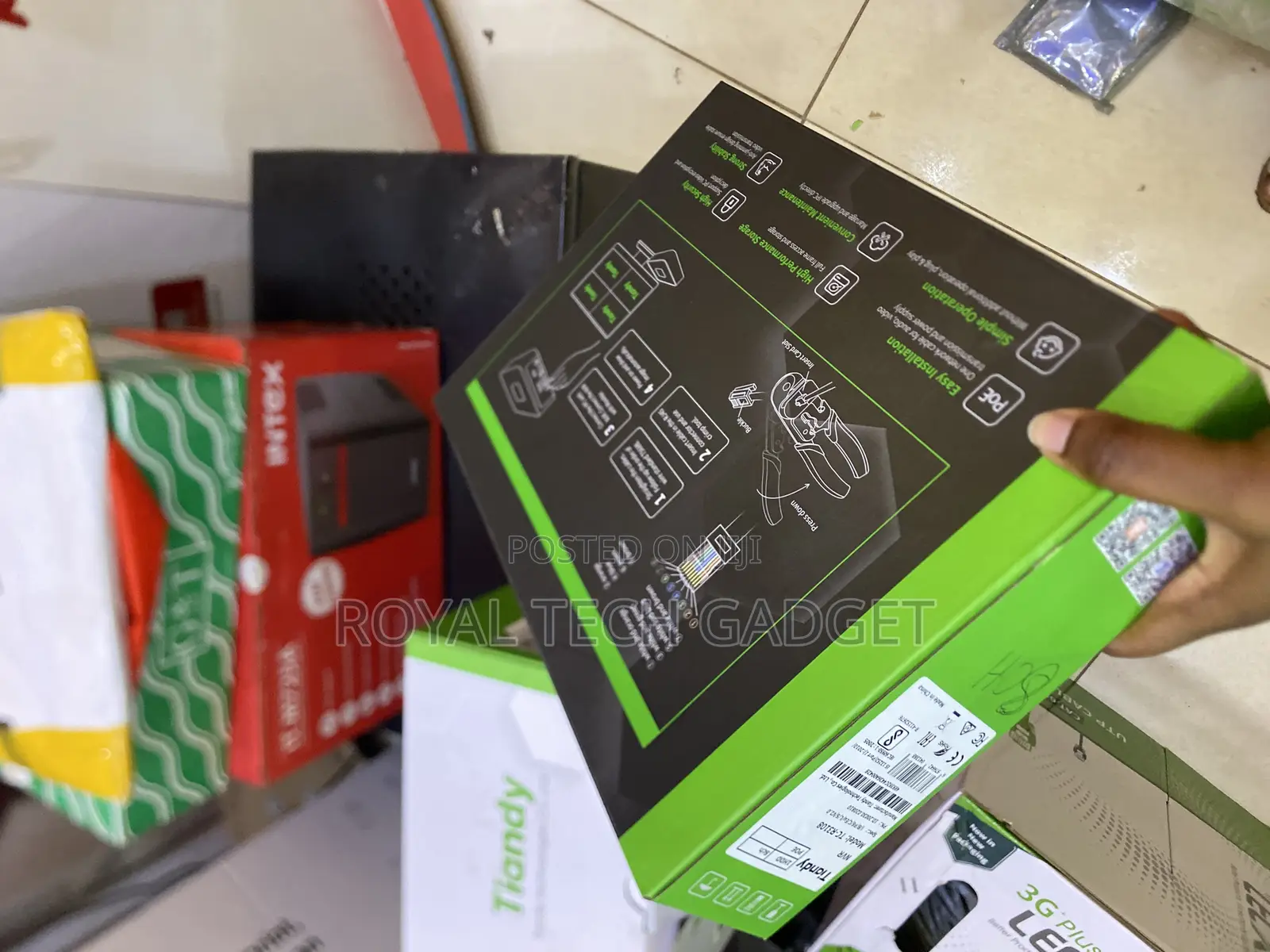 8channel NVR Tiandy 1080p