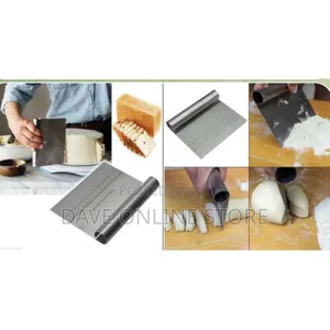 Stainless Steel Cake Scraper Decorating Tools Pizza Dough