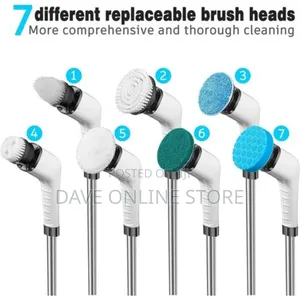 Rechargeable Multipurpose Hurricane Spin Scrubber Brush