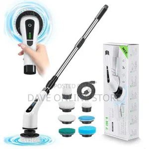 Rechargeable Multipurpose Hurricane Spin Scrubber Brush