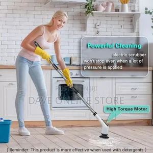Rechargeable Multipurpose Hurricane Spin Scrubber Brush
