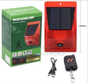 Solar Alarm Lamp
