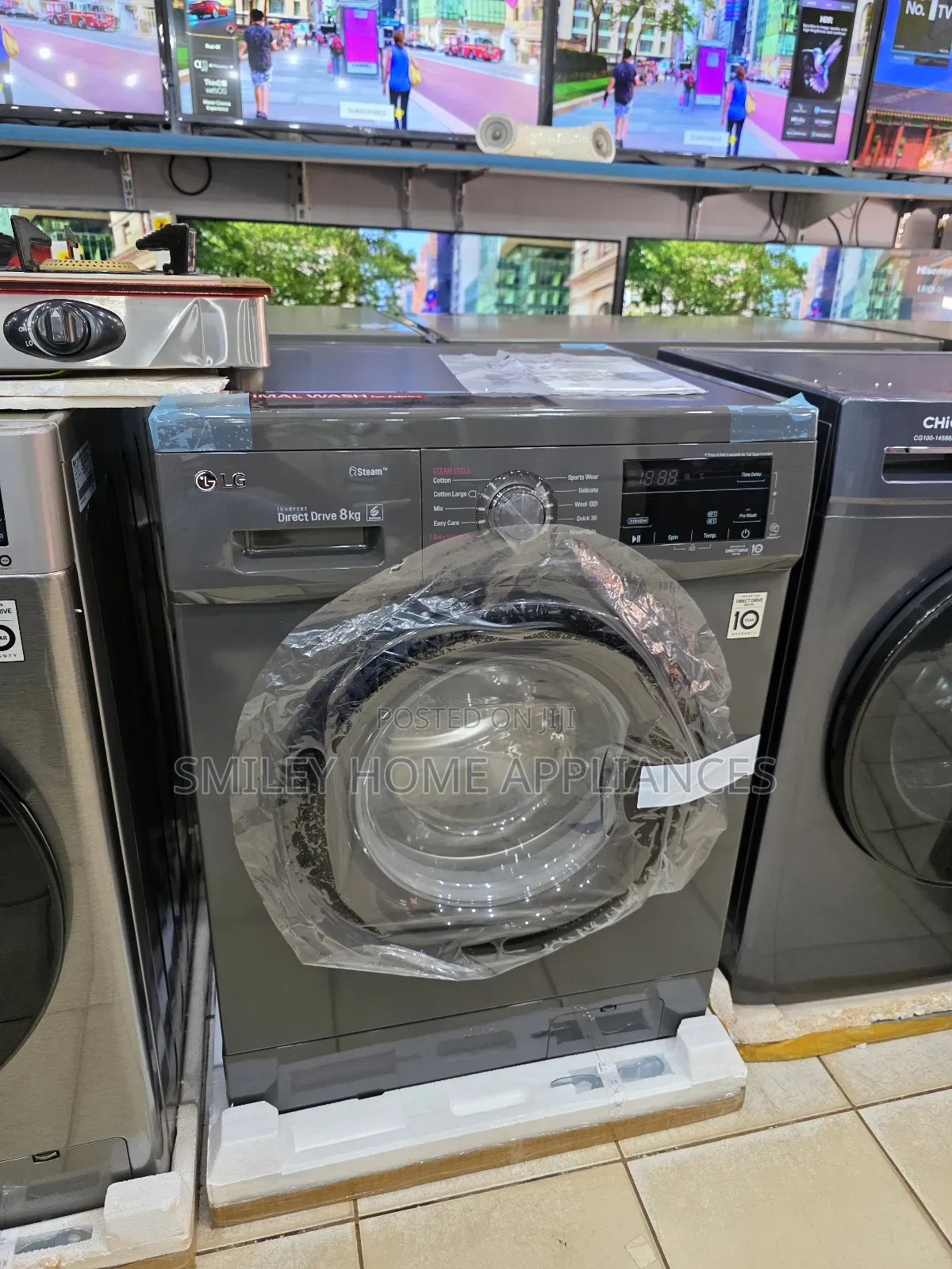Lg Direct Drive 8kg Frontloader Fully Automated at Discount