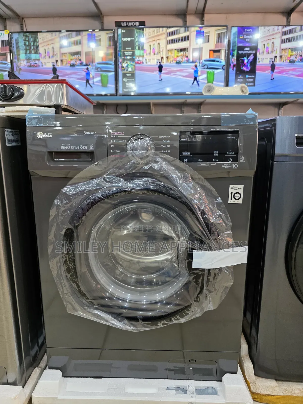 Lg Direct Drive 8kg Frontloader Fully Automated at Discount