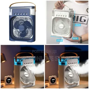 Non-Rechargeable Mini Cooling Fan With Humidifier