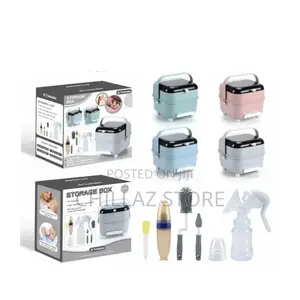 Baby Bottle Storage Drying Rack Box.