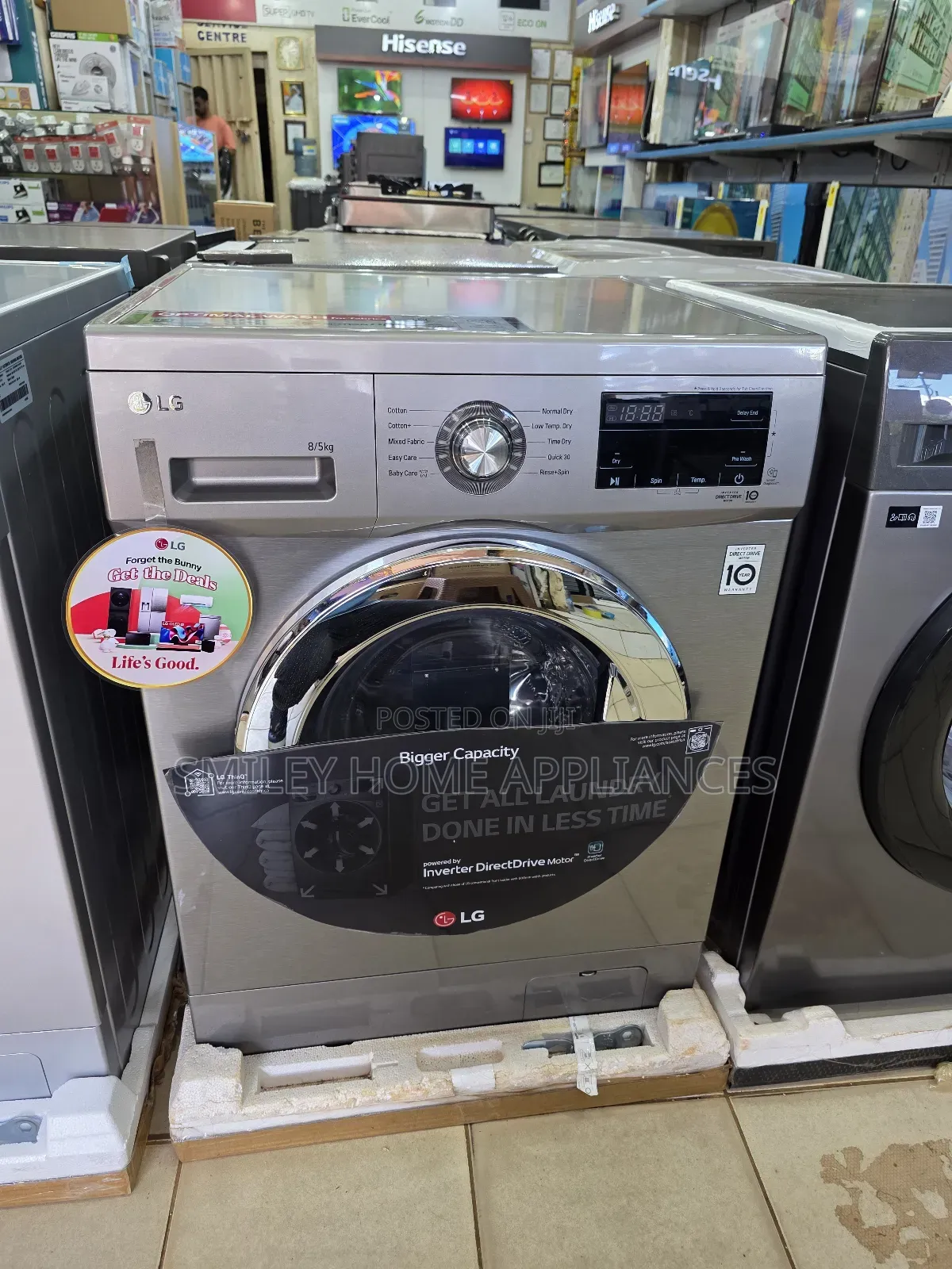 Lg Direct Drive 8kg/5kg Washingmachine Frontloader
