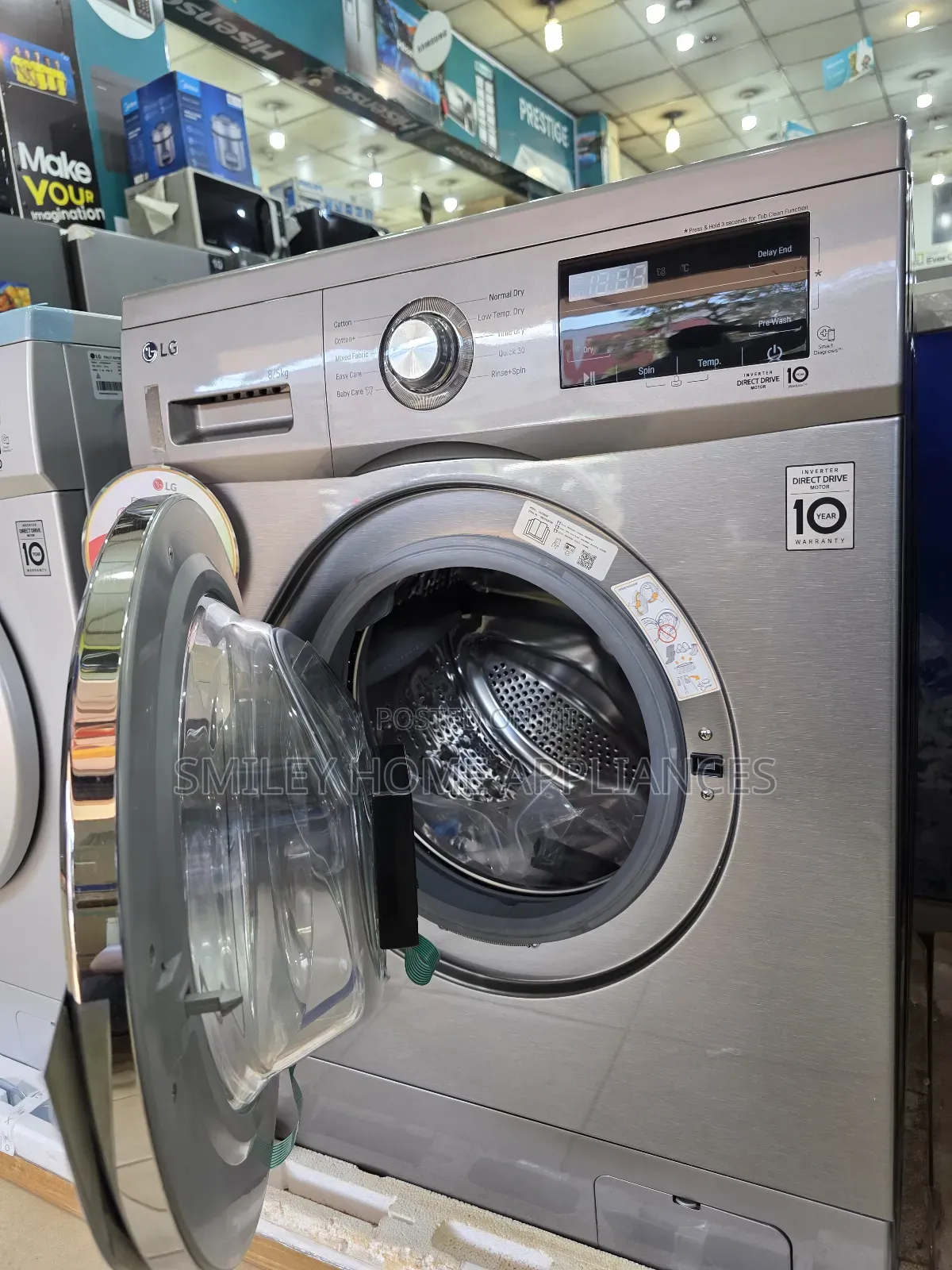 Direct Drive Lg Washer Dryer 8kg Frontloader Washing Machine