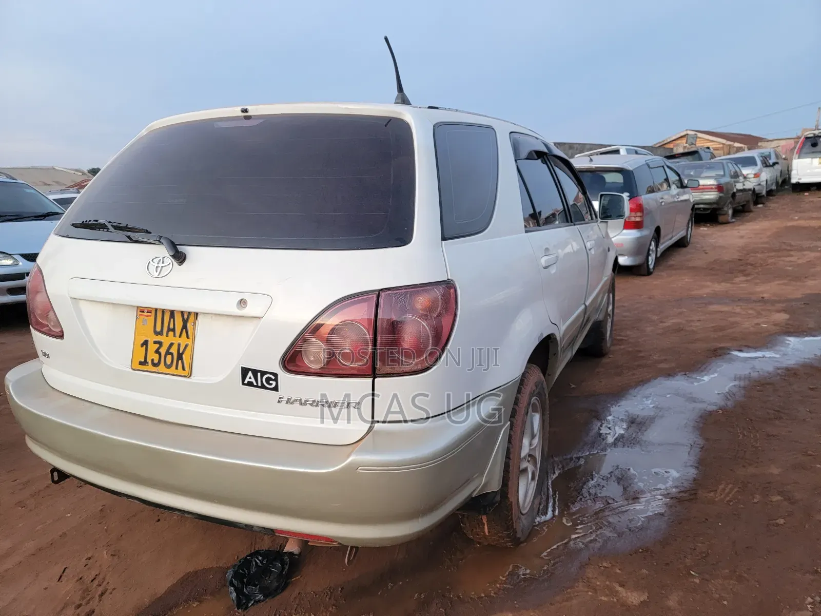 Toyota Harrier 2001 White