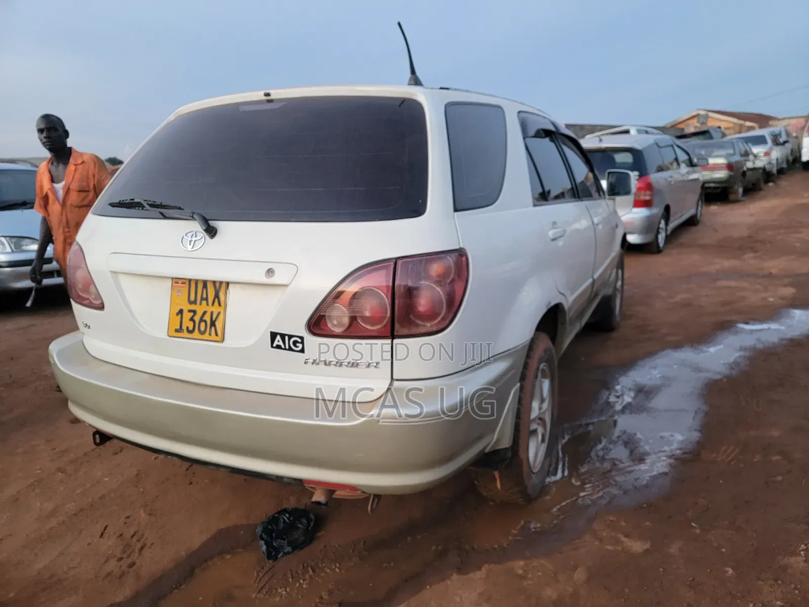 Toyota Harrier 2001 White