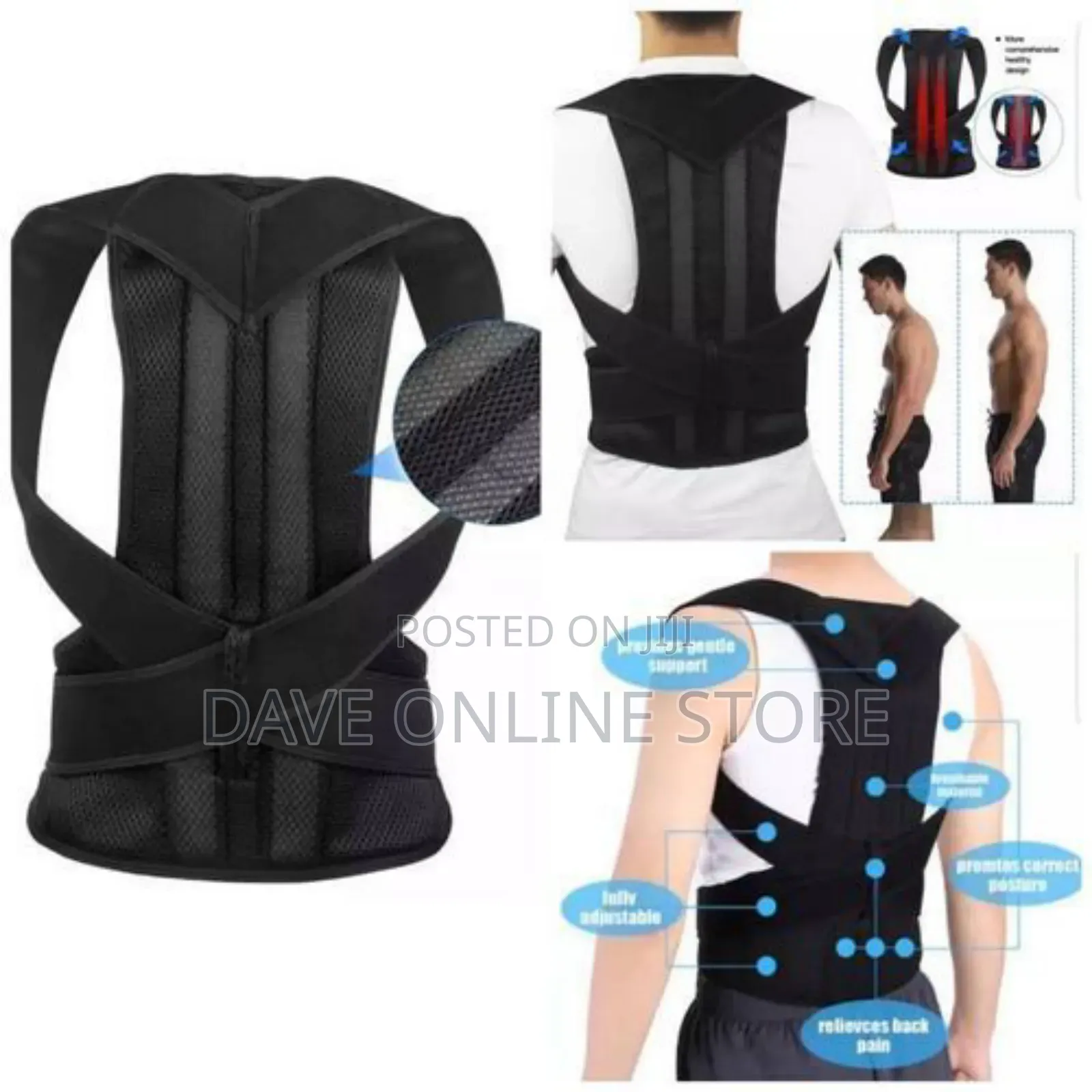 Lumbar Support, Spine Stretcher and Posture Corrector