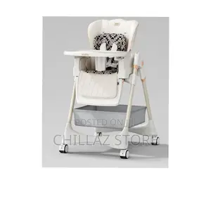 Kidilo White Feeding Chair.