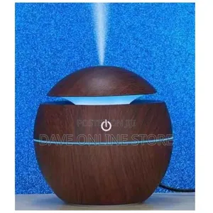 130ml Mini Usb Humidifier Dark Wood Grain Diffuser