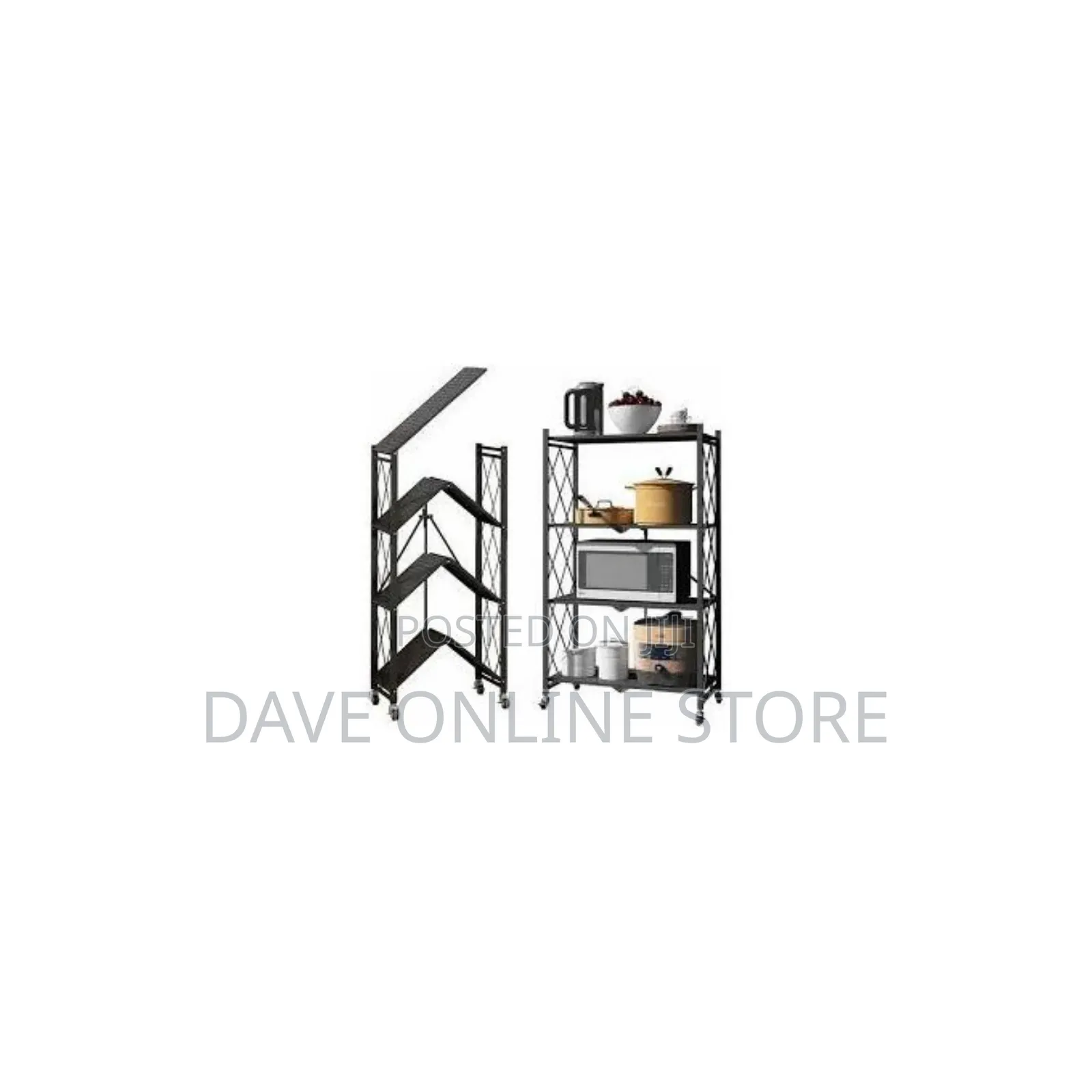 4 Layers Kitchen Shelves