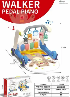 2in1 Baby Walker Pedal Piano