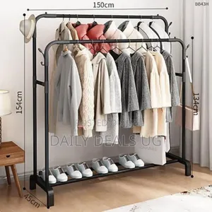 Cloth Hanger With Shoe Rack