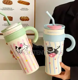 Insulated Travel Mug With Handle